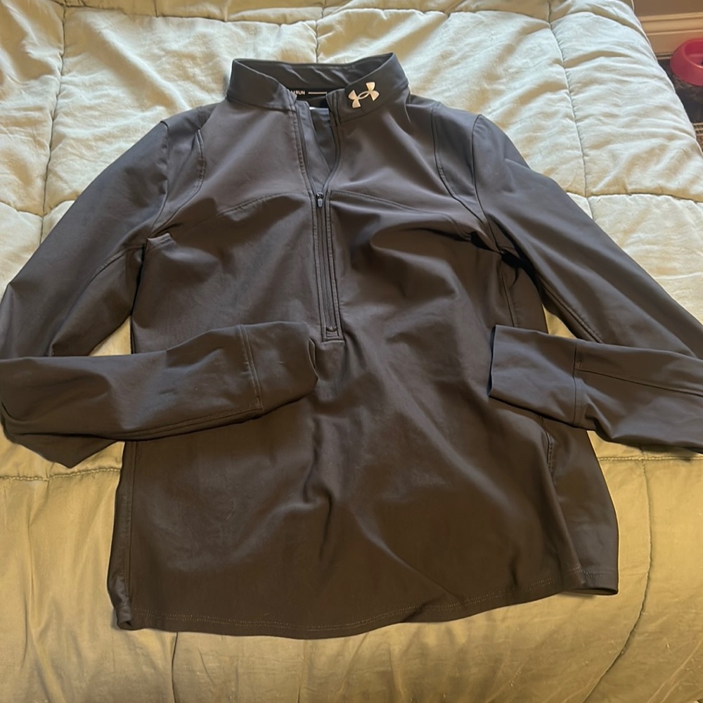 Under amour fitted long sleeve half zip